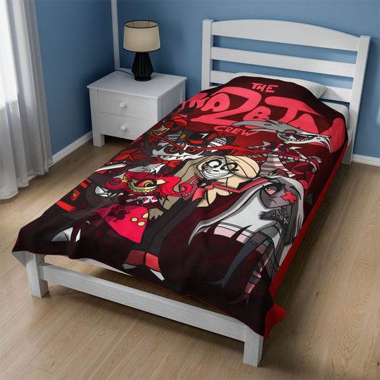 Hazbin Hotel Blanket, Hazbin Hotel Fan Gift