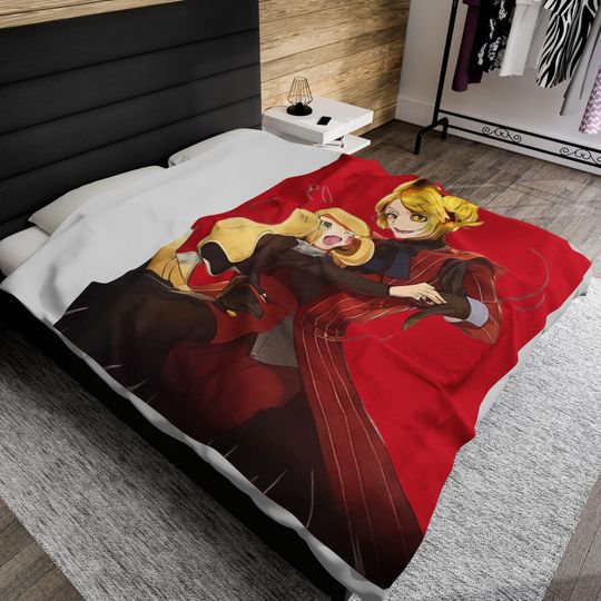 Discover Alastor Hazbin Hotel Blanket, Hazbin Hotel Fan Gift