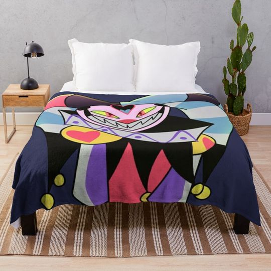 Fizzarolli Hazbin Hotel Blanket, Hazbin Hotel Fan Gift