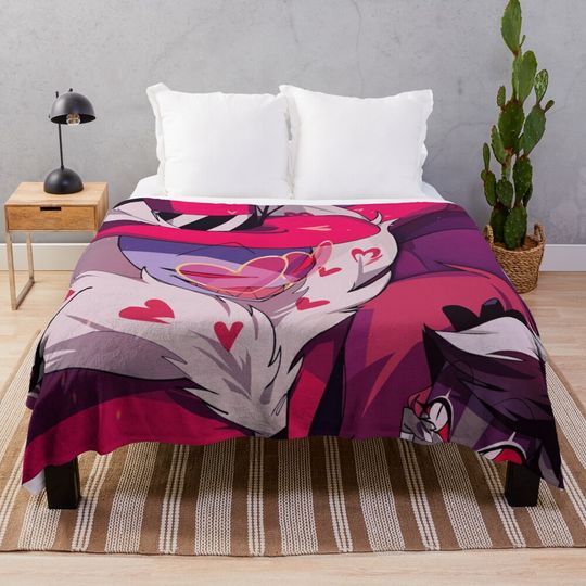 Hazbin Hotel Blanket, Hazbin Hotel Fan Gift