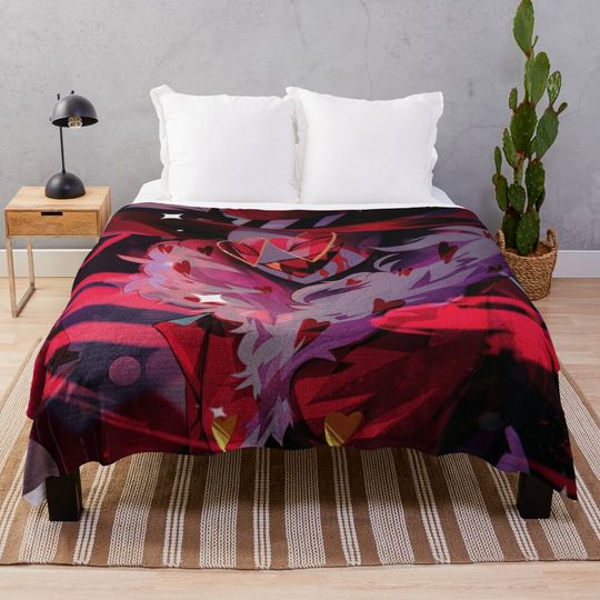 Hazbin Hotel Blanket, Hazbin Hotel Fan Gift