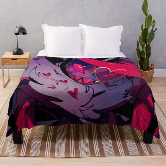 Hazbin Hotel Blanket, Hazbin Hotel Fan Gift