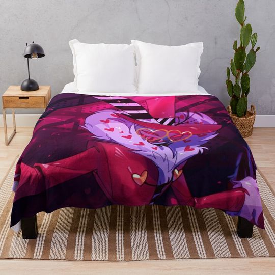 Hazbin Hotel Blanket, Hazbin Hotel Fan Gift