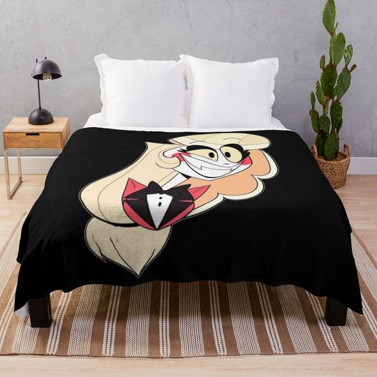 Charlie Hotel Blanket, Hazbin Hotel Fan Gift