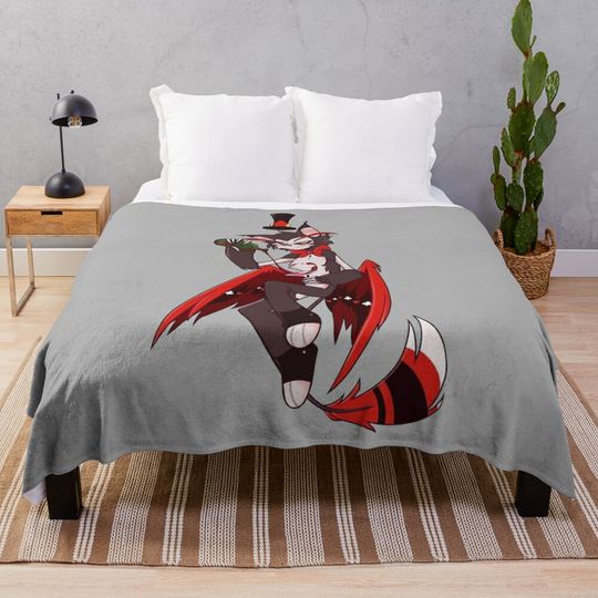 Discover Husk Hotel Blanket, Hazbin Hotel Fan Gift