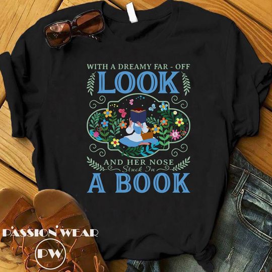 Disney Belle Beauty And The Beast Shirt, With A Dreamy Far-Off T-Shirt