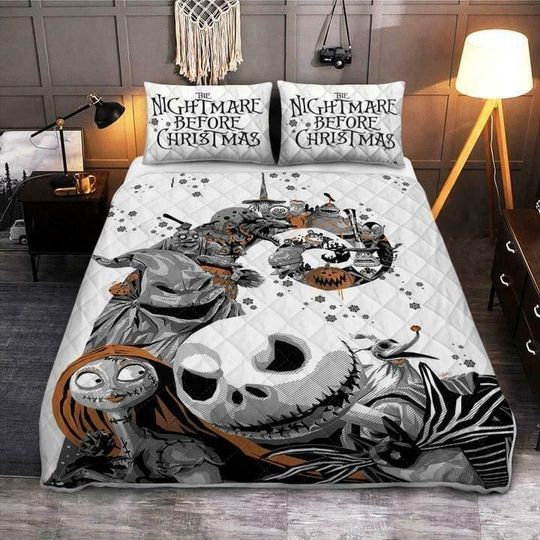 Jack Sally Oogie Boogie Nightmare Before Christmas Disney Bedding Set