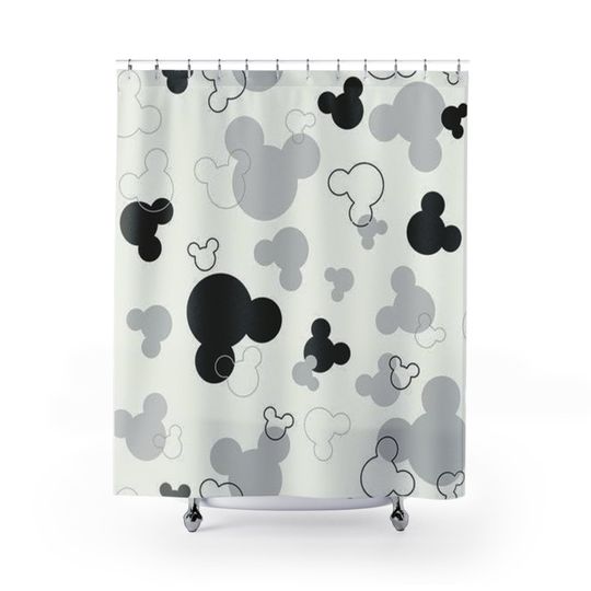 Discover Mickey Mouse Disney Shower Curtain, Disney Bathroom Decor