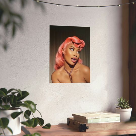 The Nicki Minaj Photoshoot Premium Matte Vertical Posters
