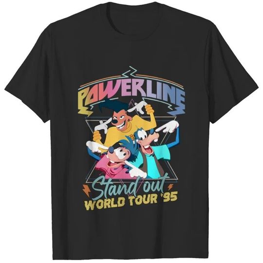 Retro Disney A Goofy Movie Powerline World Tour 95' Shirt