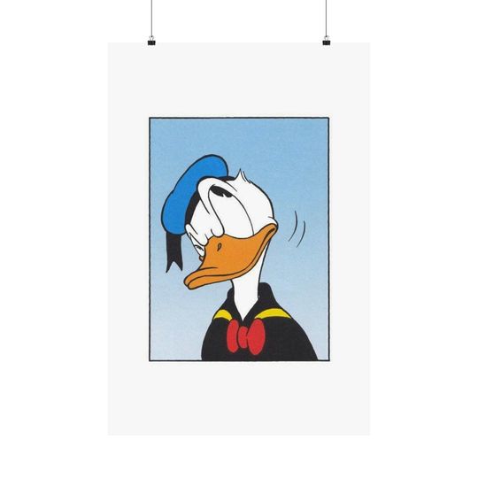 Donald Duck Premium Matte Vertical Posters
