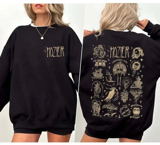 Discover Vintage Unreal Unearth Tour Sweatshirt, Hozier Tour Shirt, Unreal Unearth Sweatshirt