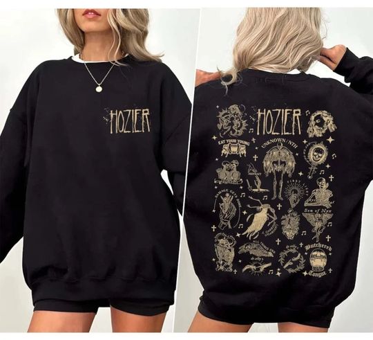 Discover Unreal Unearth Tour Sweatshirt, Hozier Tour Shirt, Vintage Unreal Unearth Sweatshirt