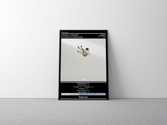 Daniel Caesar Poster | Pilgrim's Paradise Poster | Music Poster