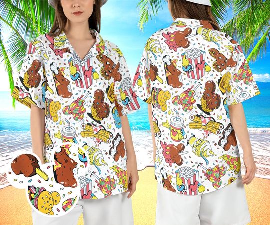 Disneyland Snacks Hawaiian Shirt