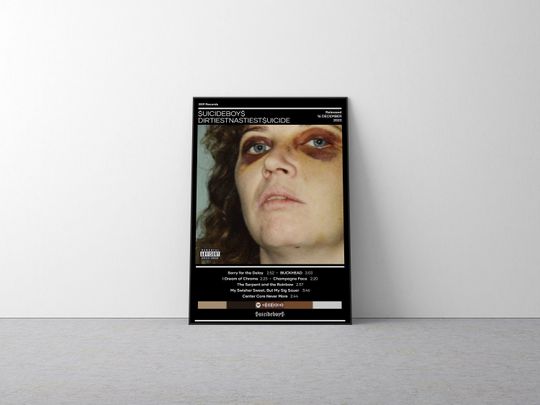 Discover SuicideboyS Poster | DIRTIESTNASTIESTSUICIDE Poster | Music Poster