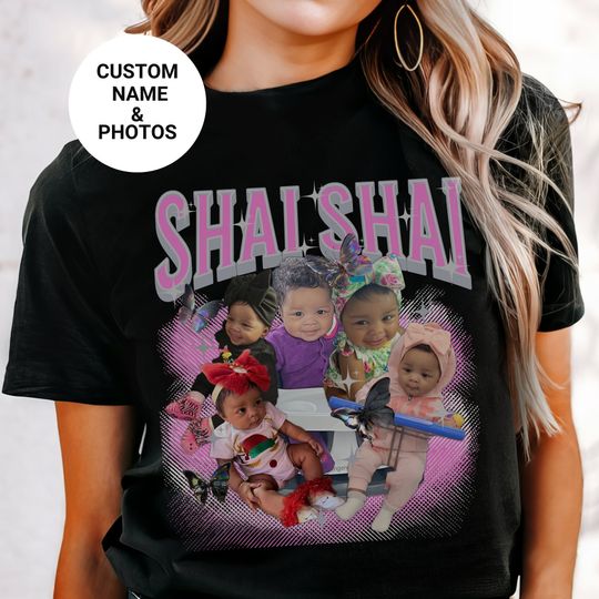 Custom Bootleg Rap Tee, Vintage Washed Shirt, Retro 90's  Bootleg T-Shirt