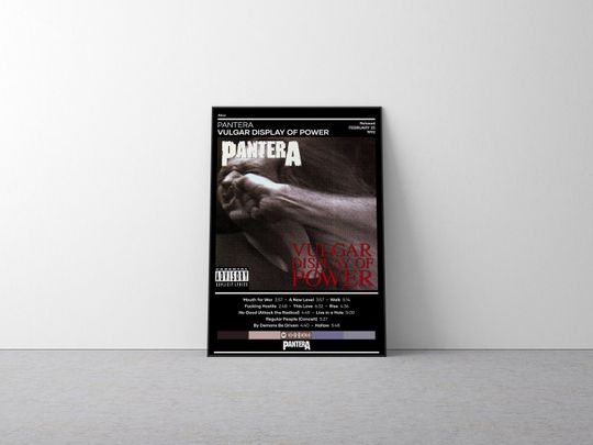 Discover Mayhem Skull Poster | Vulgar Display of Power Poster | Metal Music Poster