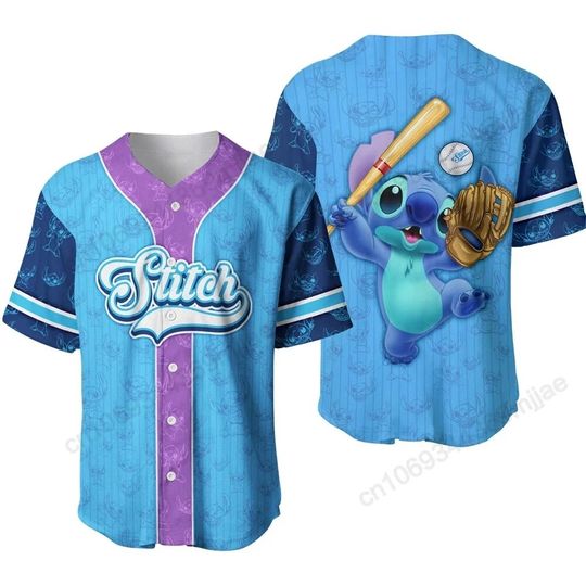 Discover Stitch Disney Baseball Jersey, Disney Jersey