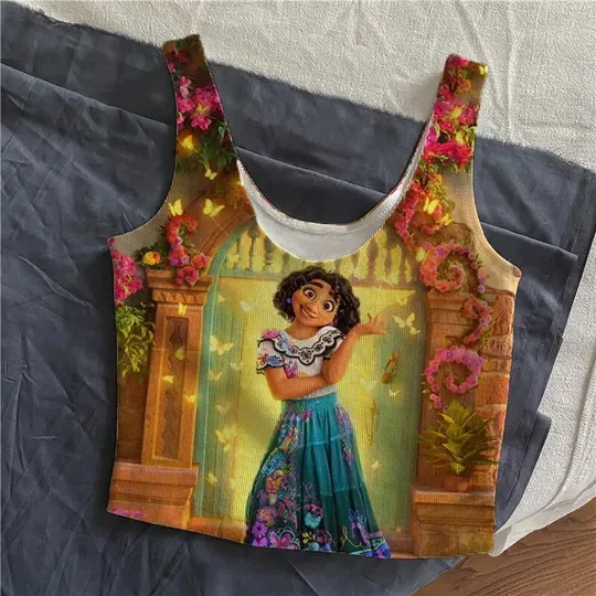 Charm Encanto  Sexy Women Crop Tank Top