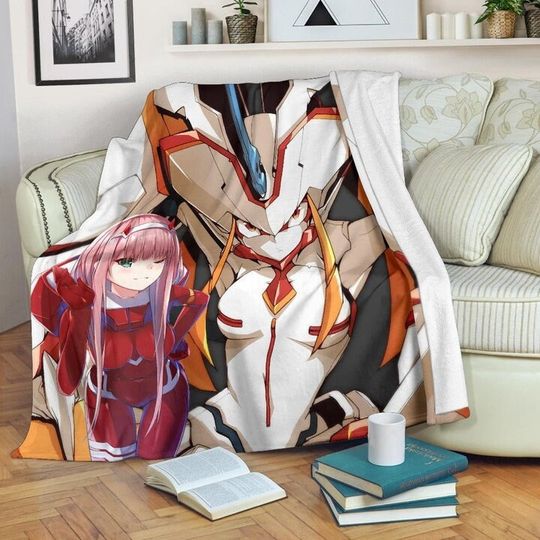 Discover Darling In The Darling in the Franx Anime Fleece Blanket