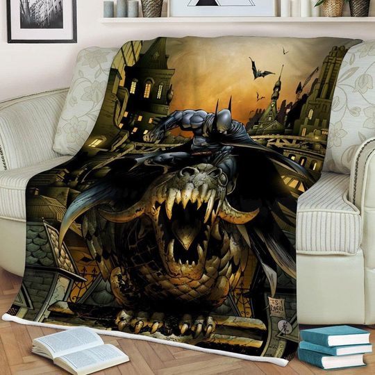 Discover Batman Sherpa Fleece Blanket