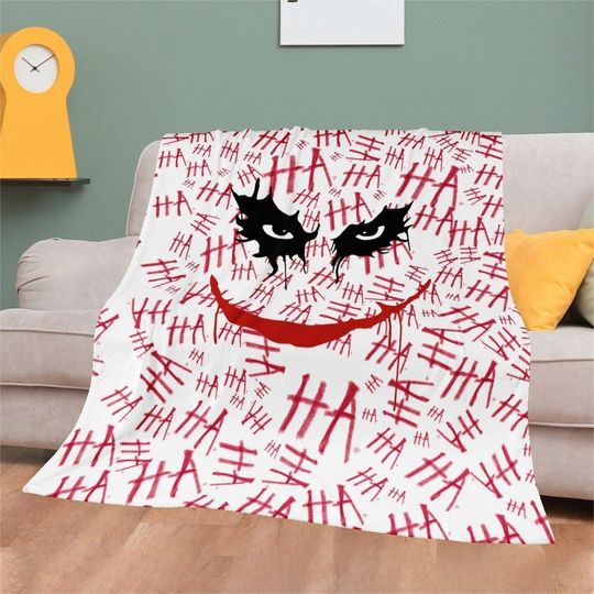 Discover Joker Sherpa Fleece Blanket