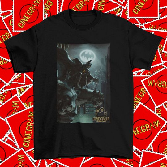 Batman DC Movie T-Shirt, Retro Movie Graphic T Shirt