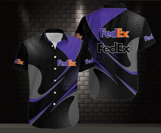 FedEx Hawaiian Shirt, FedEx Ground Aloha Shirt