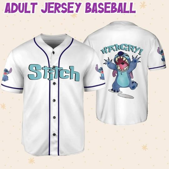 Discover Stitch Disney Baseball Jersey, Disney Jersey