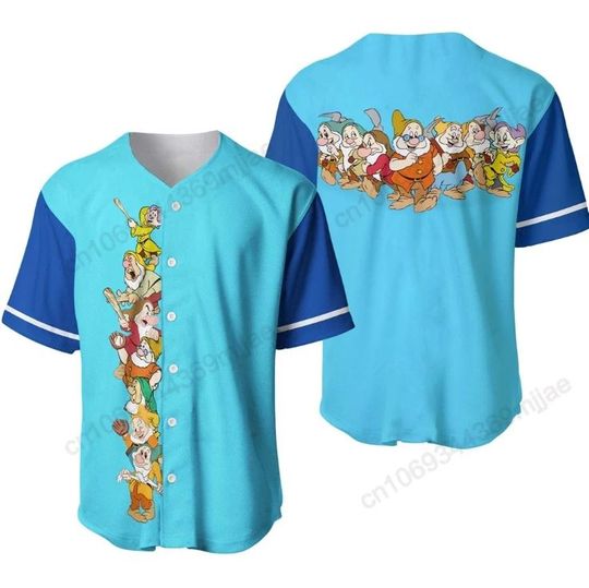 Discover Seven Dwarfs Disney Baseball Jersey, Disney Jersey