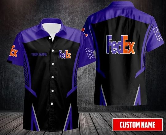 Discover Personalized FedEx Hawaiian Shirt, FedEx Ground Aloha Shirt