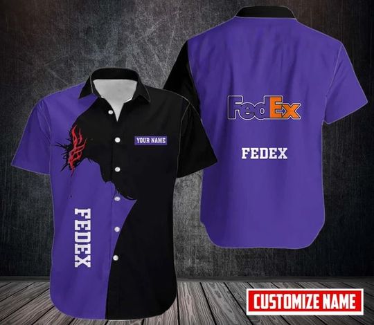 Discover Personalized FedEx Hawaiian Shirt, FedEx Ground Aloha Shirt