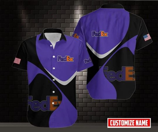 Discover Personalized FedEx Hawaiian Shirt, FedEx Ground Aloha Shirt