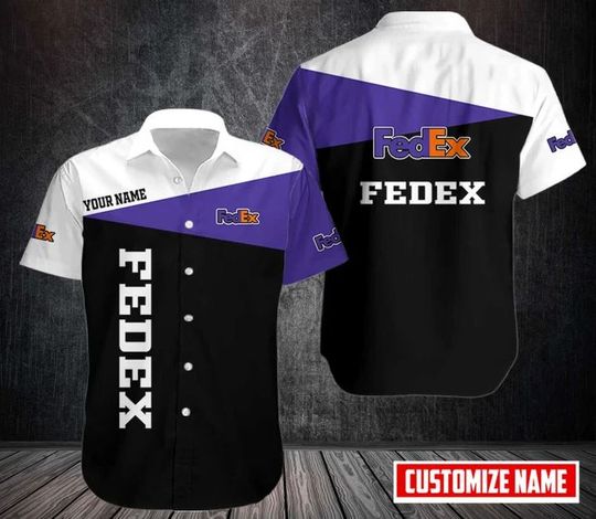 Discover Personalized FedEx Hawaiian Shirt, FedEx Ground Aloha Shirt