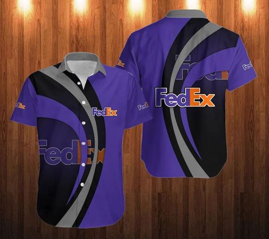 FedEx Hawaiian Shirt, FedEx Ground Aloha Shirt