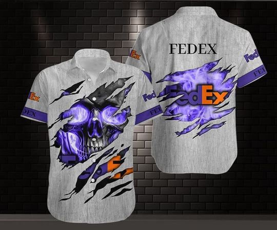 FedEx Hawaiian Shirt, FedEx Ground Aloha Shirt