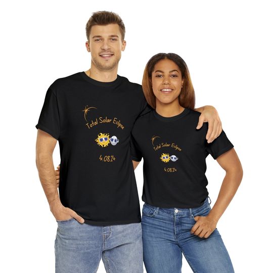 Discover Total Solar Eclipse 2024 Shirt, Funny Eclipse Shirt, April 8th 2024 Shirt