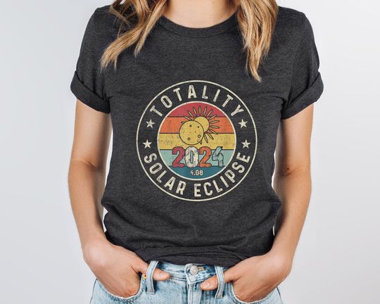 Discover Total Solar Eclipse 2024 Shirt, April 8th 2024 Shirt, Eclipse Event 2024 Shirt