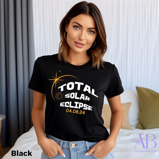 Discover Total Solar Eclipse Shirt 2024 Eclipse Tshirt April 8 2024 Shirt Eclipse Souvenir Gift