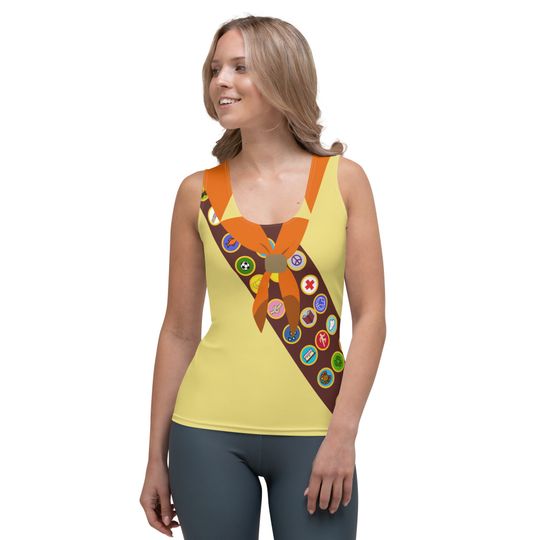 Discover The Wilderness Scout Running 3D Tank Top