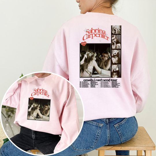 Discover Sabrina 2side shirt, Carpenter Album music shirt, sabrina Rock Music Tour shirt
