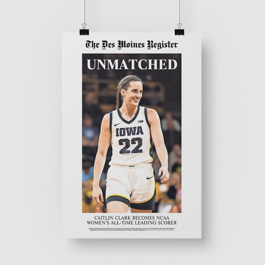 Caitlin Clark You Break It You Own It Poster, Caitlin Clark Poster