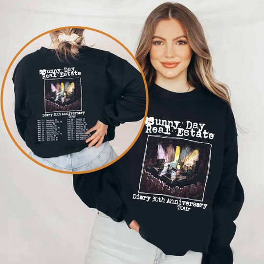 Sunny Day Real Estate 30th Anniversary Tour 2024 Sweatshirt