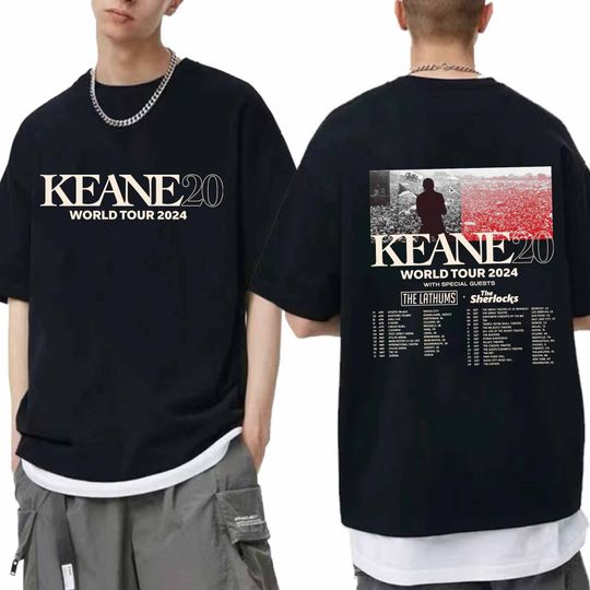 Discover Keane World Tour 2024 Shirt, Keane Hopes and Fears 2024