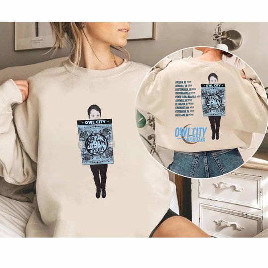 Owl City To The Moon Tour 2024 Sweatshirt