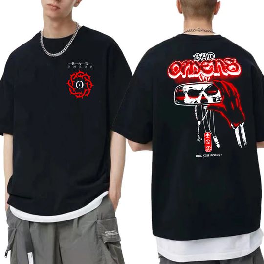 Discover Bad Omen Tour 2024 Shirt, Bad Omen Band Fan Shirt
