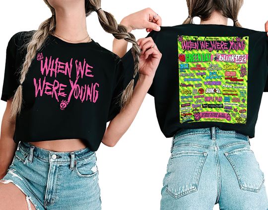 Discover When We Were Young Festival Shirt