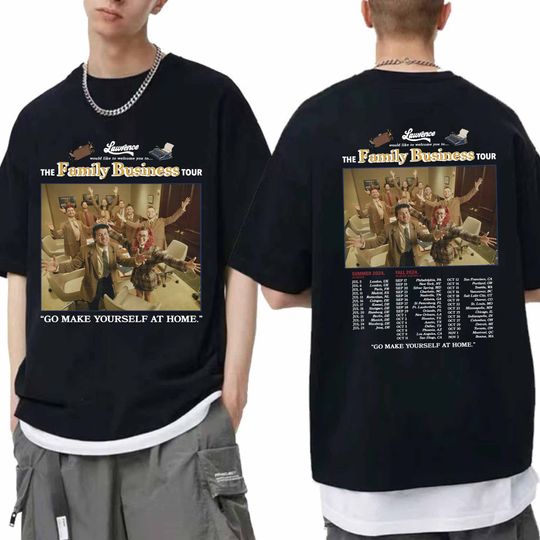Discover Lawrence The Family Business Tour 2024 Shirt