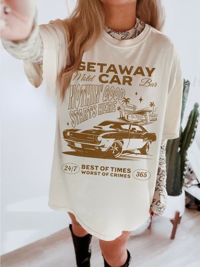 Getaway Car Shirt  Taylor Reputation T Shirt